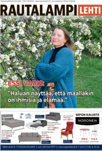 Rautalampilehti, kansikuva